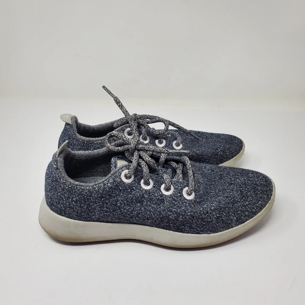 AllBirds Wool Runners Charcoal Gray Women's Lace up sneakers Size 8